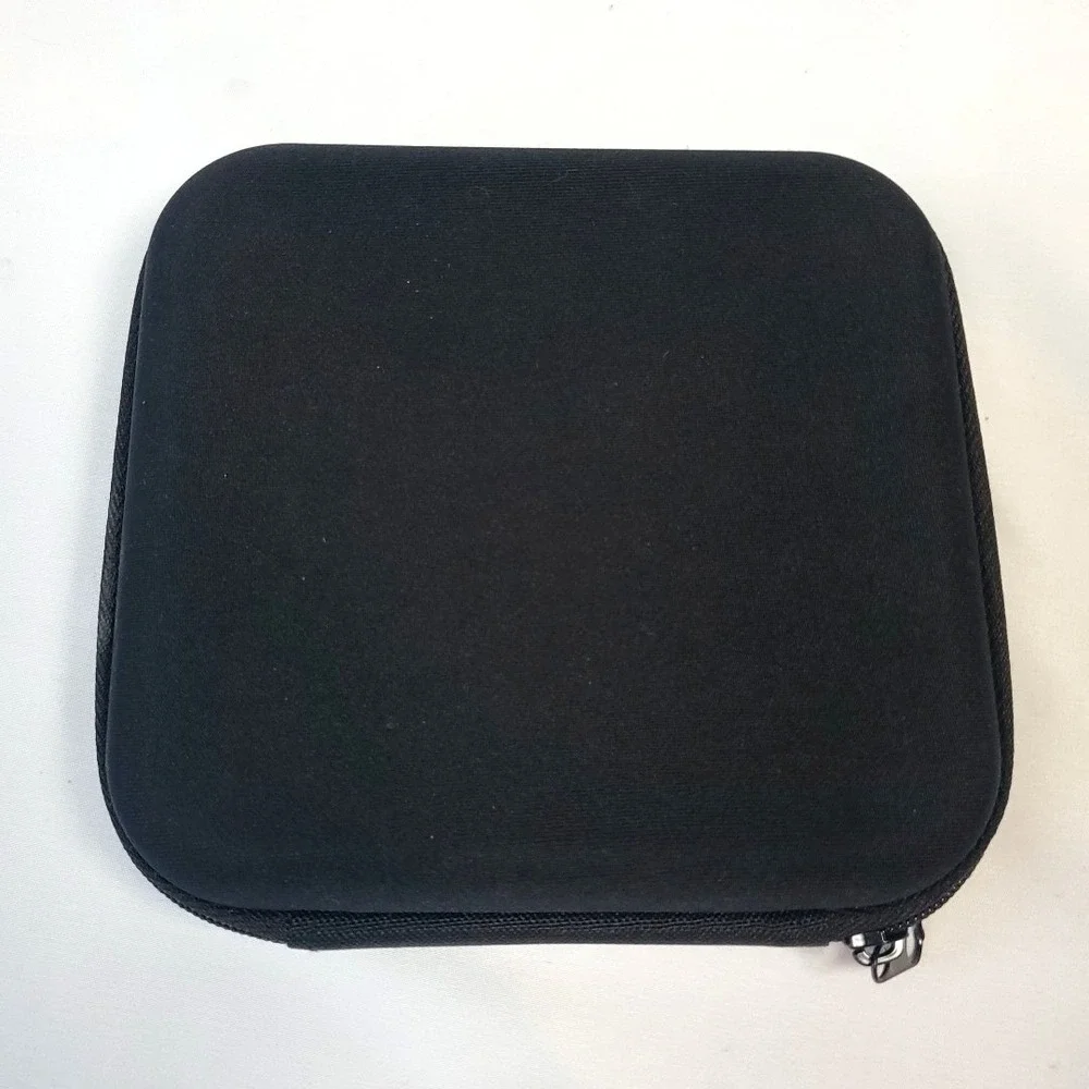 Genuine OEM Bose Headphone Case Black Bag w/ Zipper Square 5